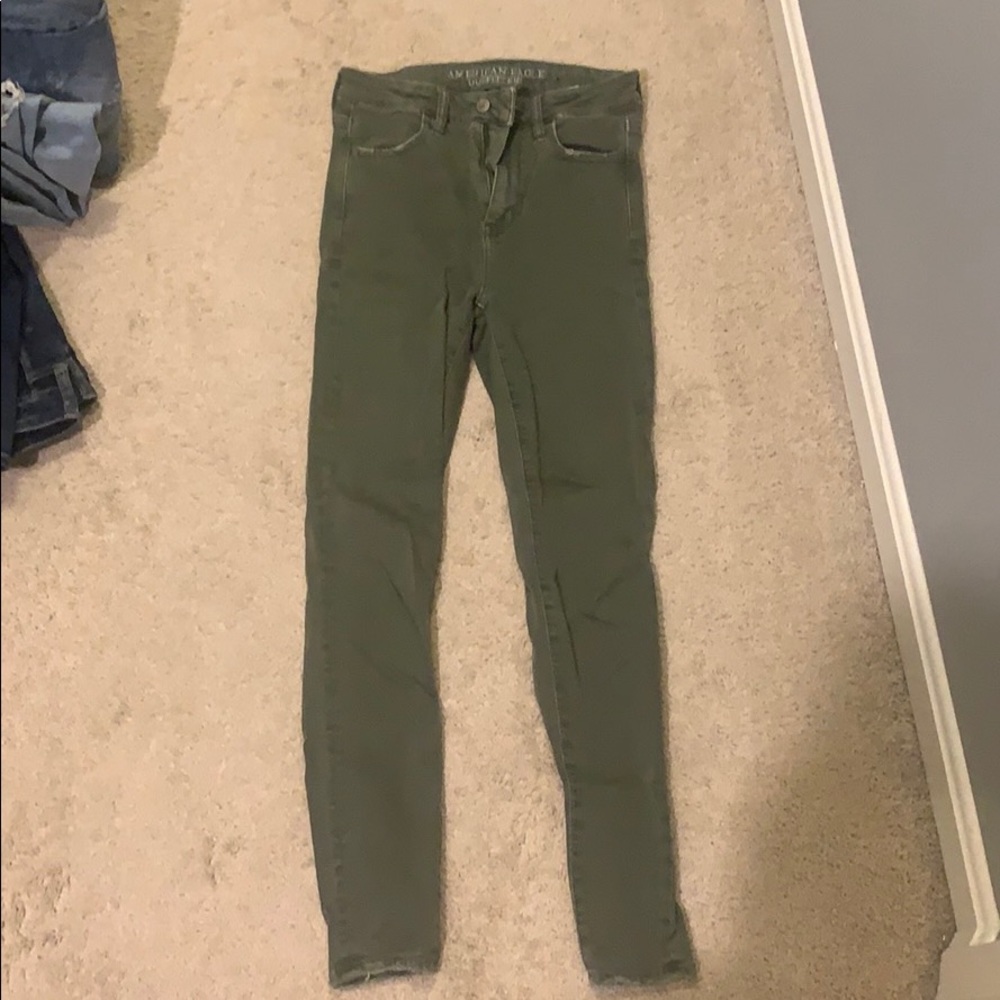 AE Super Hi-Rise Jegging size 4